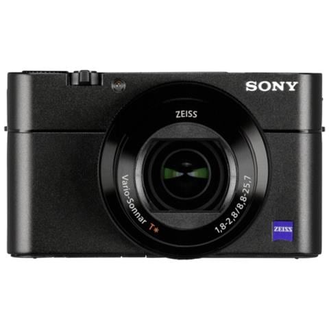 Fotocamera Digitale Compatta Cyber-shot DSC-RX100 Nero Sensore CMOS Exmor R 20.2Mpx Zoom Ottico 3.6x Display 3'' Filmati Full HD  - Foto 1