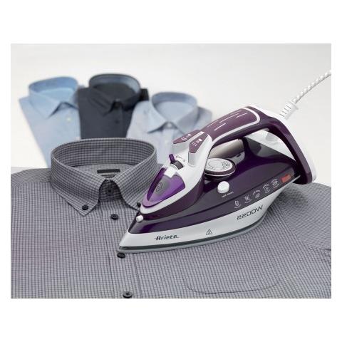 Ferro da Stiro a Secco e a Vapore 6243 Capacità 0.32 L Potenza 2200 Watt Colore Porpora / Bianco - Foto 5