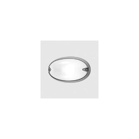 Plafoniera Grigia E27 30 Watt Chip Ovale 30 005784 - Foto 1