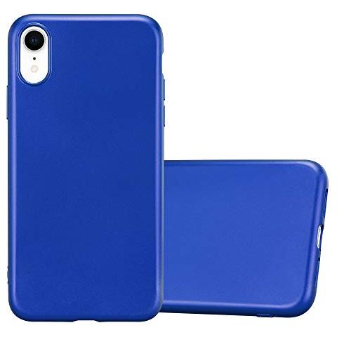 Cadorabo Custodia Compatibile Con Apple Iphone Xr In Blu Metallico - Coperchio Protettivo In Silicone Tpu Flessibile - Foto 1