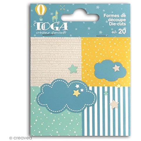 20 Die-cute Nuvole E Stelle - Foto 2