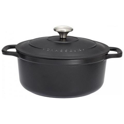 casseruola 24cm roton. nero opaco, ghisa 4,0l - Foto 1