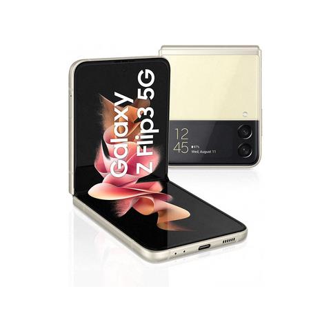 Galaxy Z Flip3 5G 128 GB 8 GB RAM Display 6.7" Full HD+ Fotocamera 12 Mpx Android Italia Crema - Foto 1