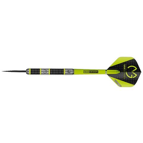 Set Freccette WINMAU Michael Van Gerwen - Con Bersaglio, Cabinet, Freccette E Accessori Completi - Foto 12