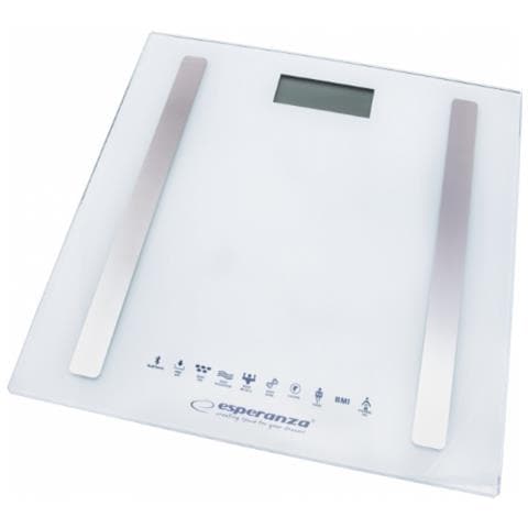 EBS016W bilance pesapersone Bilancia pesapersone elettronica Quadrato Bianco - Foto 2