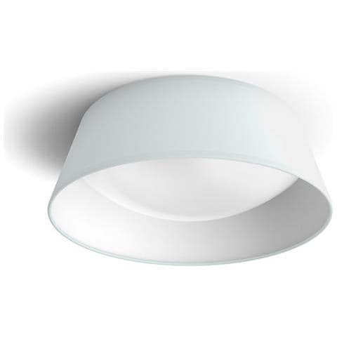 Lampada Da Soffitto A Led Per Interni - Eyecomfort - 34cm - 14w - 1100 Lumen - 3000k - Metallo Bianco - 93535 - Foto 5