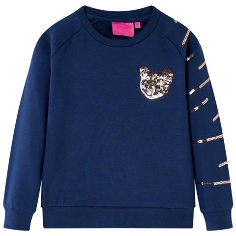 Felpa per Bambini Blu Marino 128 - Foto 1