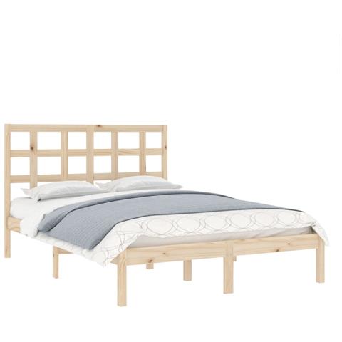 Giroletto in Legno Massello 135x190 cm Double - Foto 3