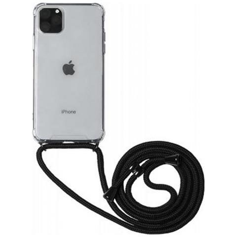 Cover Per Iphone 11 Pro Max Rigida Con Tracolla Removibile, Trasparente - Foto 1