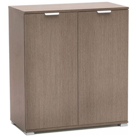 Mobiletto 2 Ante Rovere Grigio - Foto 1