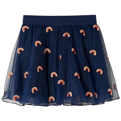 Gonna Da Bambina Con Tulle Blu Marino 116 - Foto 1