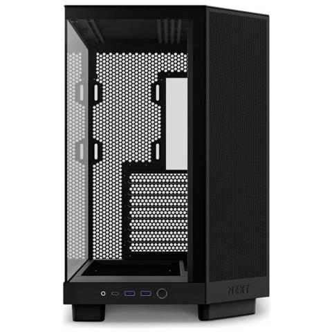 H6 Flow Midi Case Per Computer Con Finestra Nera - Foto 1