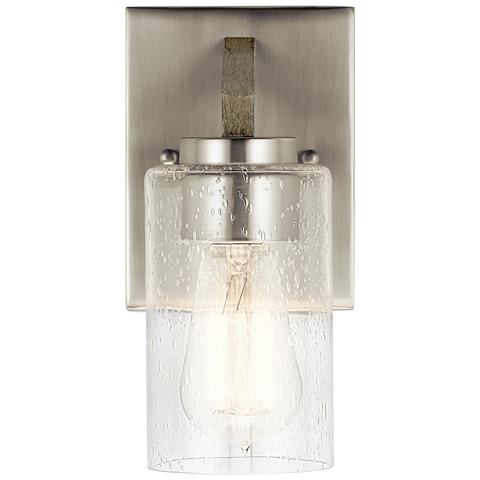 Applique Contemporanea Deryn Acciaio Grigio Antico 1 Luce E27 - Foto 2
