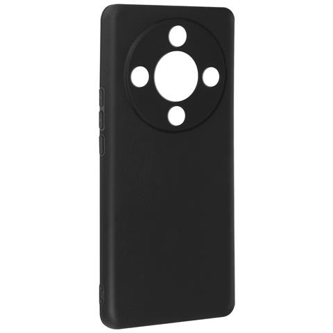 Cover Per Honor Magic 6 Lite Silicone Flessibile Sottile, Nero - Foto 1