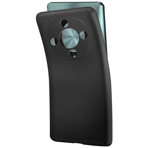 Cover Per Honor Magic 6 Lite Silicone Flessibile Sottile, Nero - Foto 2