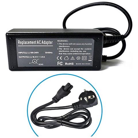 Alimentatore Notebook Hp 65w 18,5v 3,5a 5,0 X 7,4 Mm Pc Laptop Compatibile - Foto 2
