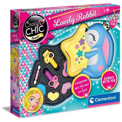 Crazy Chic Lovely Rabbit Trouse Set Cosmetici Smalti E Ombretti Anallergici - Foto 1