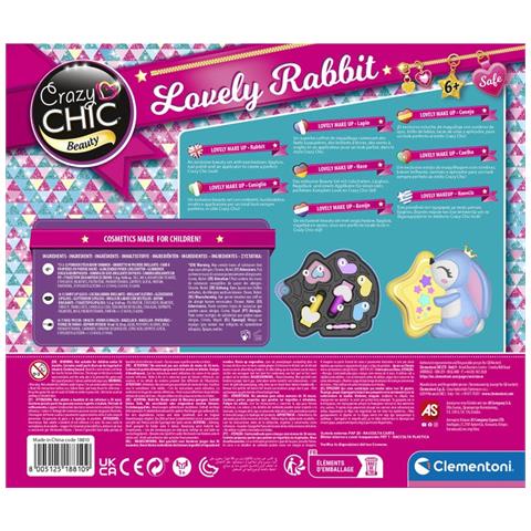 Crazy Chic Lovely Rabbit Trouse Set Cosmetici Smalti E Ombretti Anallergici - Foto 4