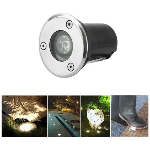 Faretto Calpestabile Segna Passi A Incasso Led 1,5 W Luce Naturale Giardino Es07 - Foto 1