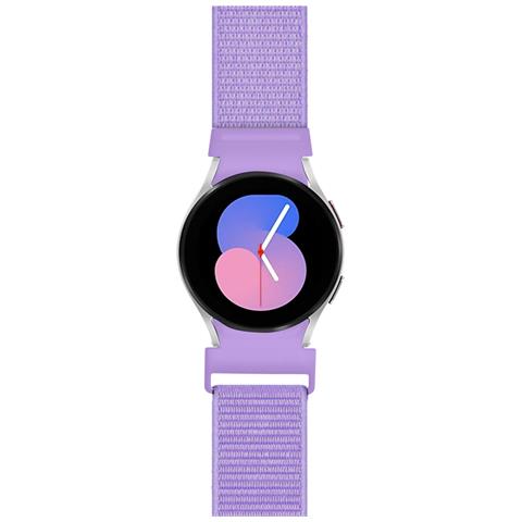 Braccialetto Per Samsung Galaxy Watch 4/4 Classic/5/5 Pro/6/6 Classic 20 Mm, Lavanda - Foto 2