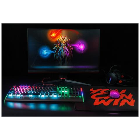 Braver GM-728, Optical Crystal gaming pel?, Instant 825, ABS material, huanuo 10 million cycle switch, 1.65M TPE cable with magnet ring, weight: 114g, Size: 122.6*66.2*38.2mm, Juodas mouse - Foto 10