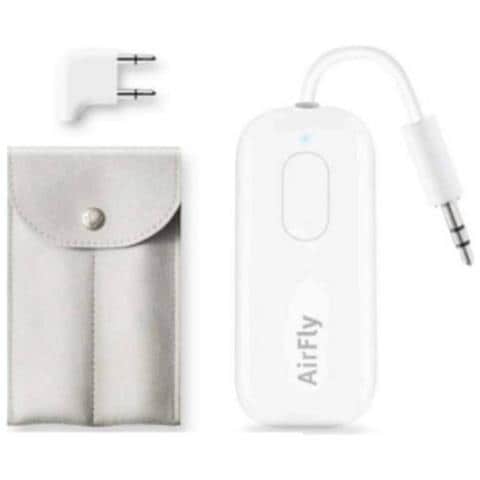 Ricevitore Trasmettitore Audio Wireless Bluetooth Per Airpods Airfly Pro Delux, Bianco - Foto 1
