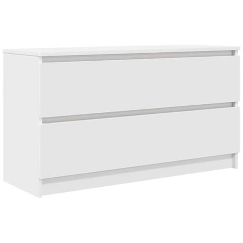 Mobile Porta Tv Bianco 100x35x54 Cm In Legno Multistrato - Foto 2