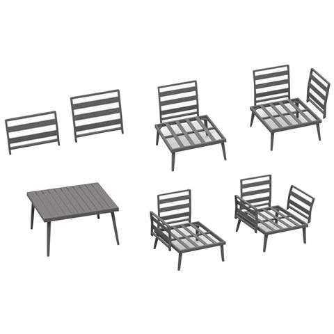 Nando - Seduta Per Salotto Modulare - Foto 6