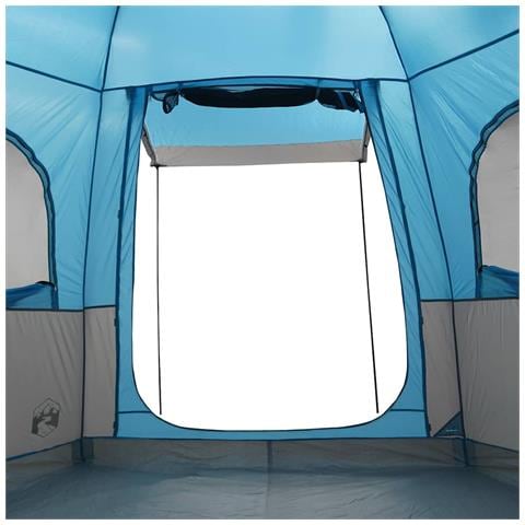 Tenda da Campeggio da Auto per 4 Persone Blu Impermeabile - Foto 8