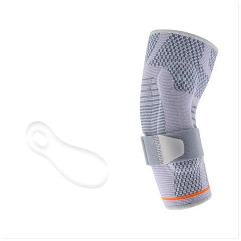 Manicotto Compressivo Sportivo Regolabile Per Gomito Grey+blue Xl - Foto 1