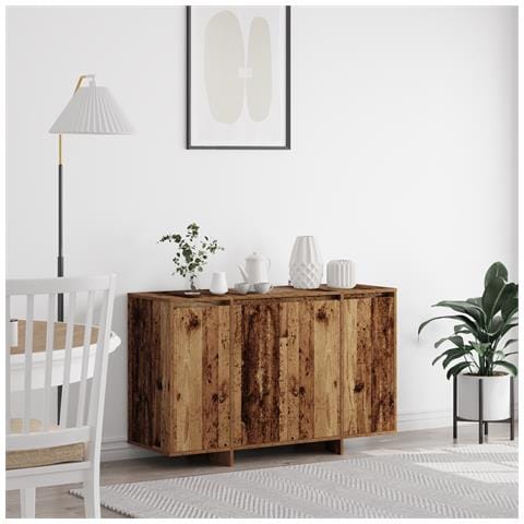 Sideboard Marrone Legno Vecchio Legno 120 x 41 x 75 cm Sideboard - Foto 2
