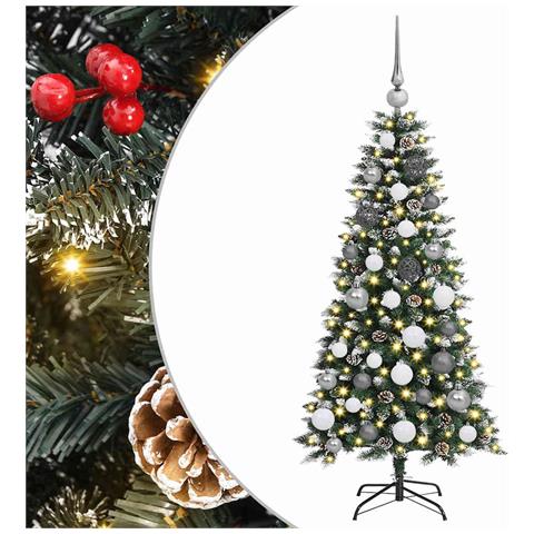 Albero di Natale artificiale Verde 120 cm PVC - Foto 1