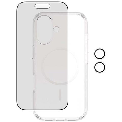 Pack Di Protezione 3-in-1 Per Iphone 17 Modello Di Punta Riservatezza, Trasparente - Foto 2