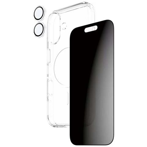 Pack Di Protezione 3-in-1 Per Iphone 17 Modello Di Punta Riservatezza, Trasparente - Foto 1