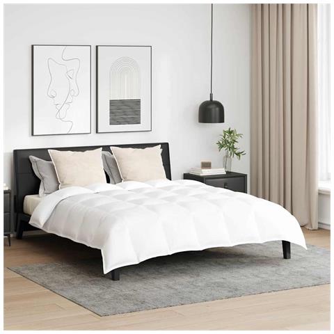 Set Coperta Invernale con cuscino 3 pcs Bianco 240 x 220 cm - Foto 2