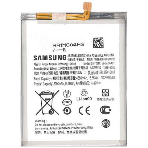 Ricambio Batteria Litio Integrata Originale Eb-ba245aby Bulk Per Galaxy A24 - Foto 1