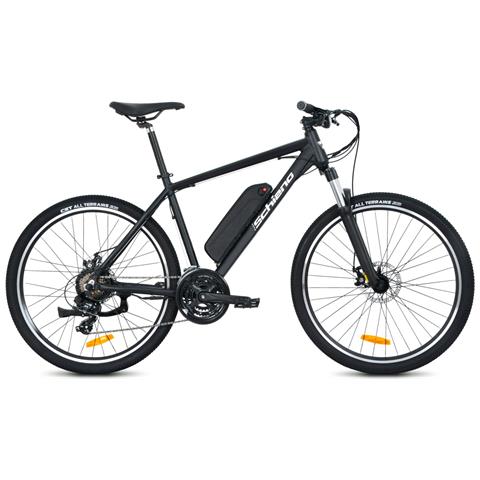 Mtb 27,5'' - Mountain E-bike, Telaio Alluminio, Ruote 27,5'', Cambio 21 Velocità, Motore 250 W, Batteria 36v X 10,4 Ah - Colore Nero - Foto 1