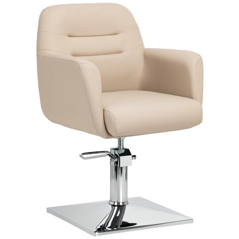poltrona parrucchiere Monaco beige - Foto 1