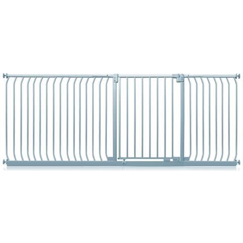 Safetots Cancelletto Di Sicurezza Elite, 234cm - 243cm, Grigio Opaco - Foto 1