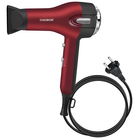 Asciugacapelli Elettrico Da 1400w Con Aria Fredda E Velocità Regolabili - Foto 2