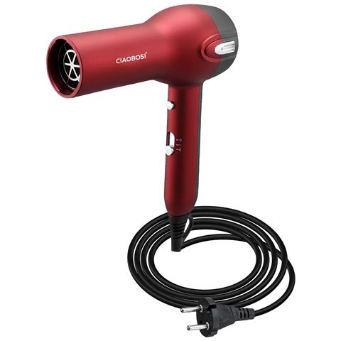 Asciugacapelli Elettrico Da 1400w Con Aria Fredda E Velocità Regolabili - Foto 1