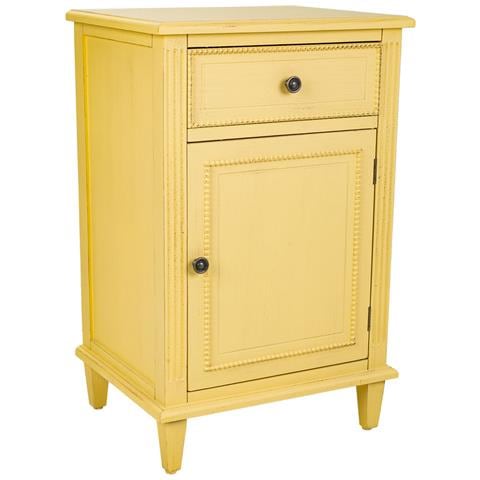 Comodino In Legno Beige 45x36x72 - Foto 1