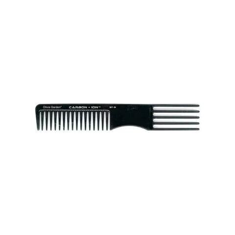 Pettine Per Tamponatura Carbon + Ion St3, Nero, 19,5 Cm - Foto 1