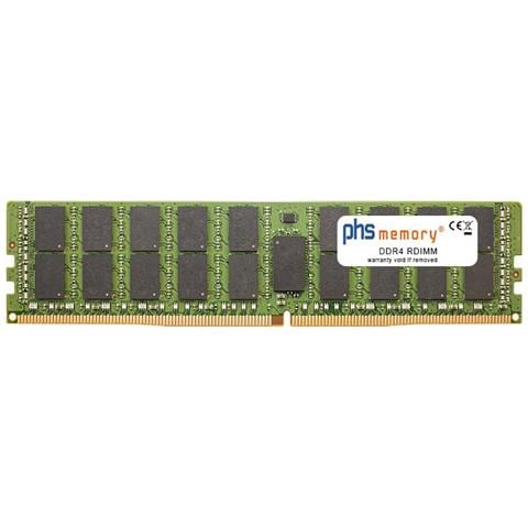 Memoria Phs 64gb Ram Schermo Compatibile Con Asus Pro Ws Wrx80e-sage Se Wifi Ii Ddr4 Rdimm 3200mhz Pc4-25600-r (sp525690) - Foto 1