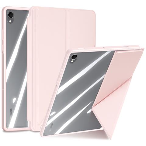 Cover per Galaxy Tab S11 - TPU+PC+Pelle /PU, Trasparente - Foto 1