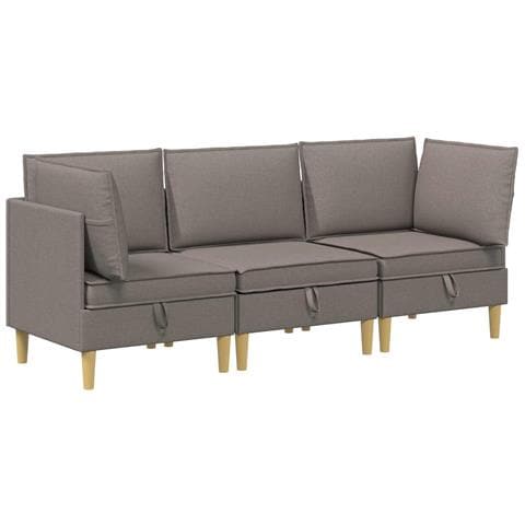 Set di divani modulari con spazio di archiviazione 3 pcs - Foto 1