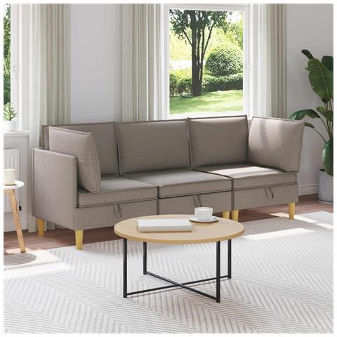 Set di divani modulari con spazio di archiviazione 3 pcs - Foto 2