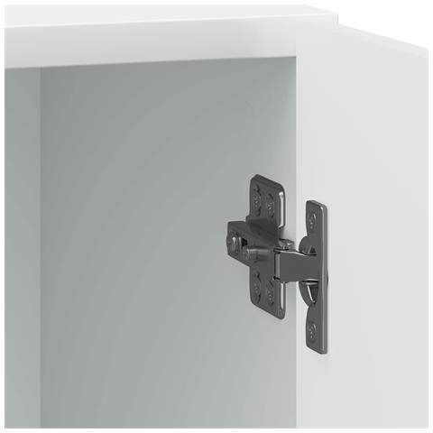 Armadio da Notte 2 pcs Bianco 43 x 34,5 x 50 cm - Foto 9