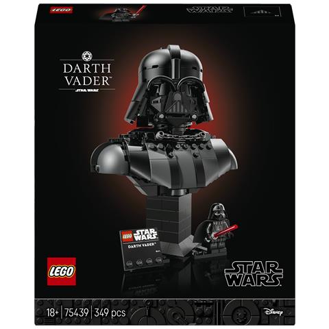 Star Wars 75439 Busto di Darth Vader, Kit di Modellismo per Adulti, Minifigure da Collezione, Regalo Fai da Te per Fan - Foto 1