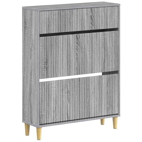 Mobile per scarpe ARNHEM 78 x 24 x 103 cm Legno ingegnerizzato - Foto 1